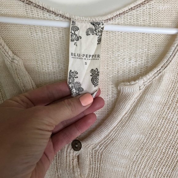 Blu Pepper Long Sleeve Top - Picture 2 of 5